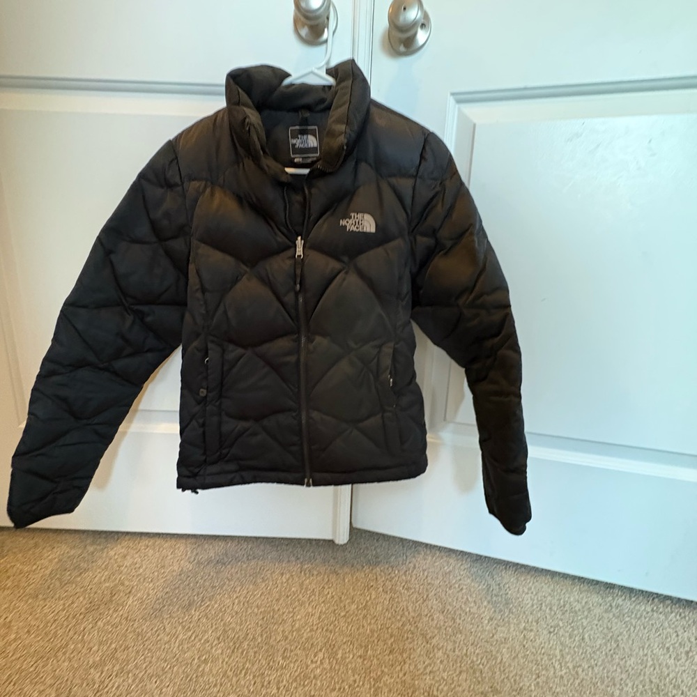 The North Face Charcoal Fleece-Lined Jacket